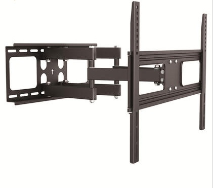 Full Motion Dual Arm swivel TV Wall Mount for 37" to 70" - Click Image to Close