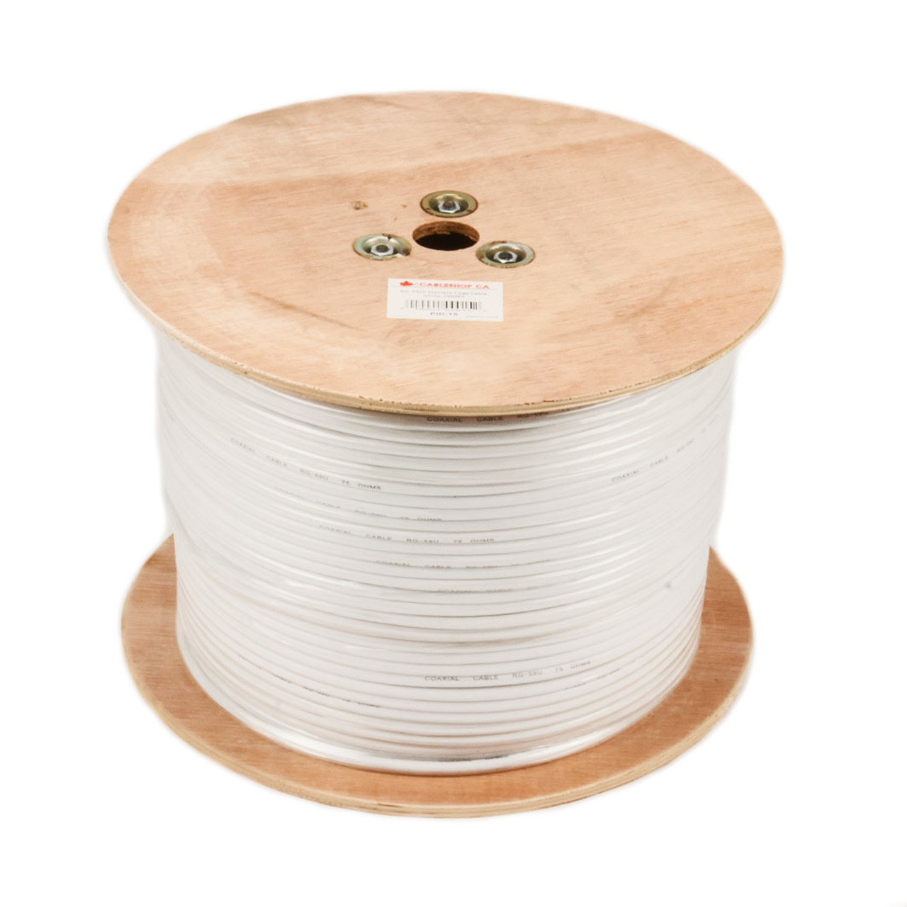RJ11 Modular Telephone Wire Cable, 6P4C, 1000ft