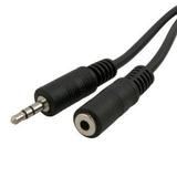 3.5mm Stereo Plug/Jack M/F Extention Cable 25ft