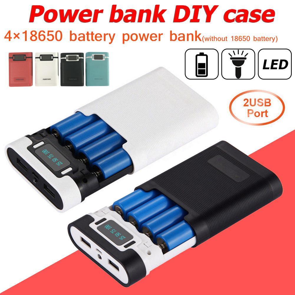 3 in 1 18650 Battery PowerBank Enclosure, Holder, Charger