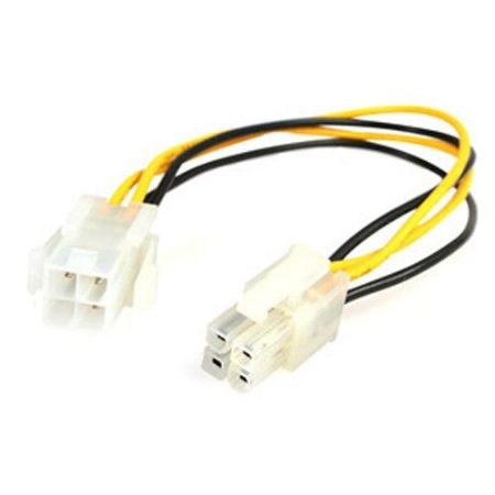 4 pin P4 ATX 12v Male to Female Extension CPU Power Supply Cable