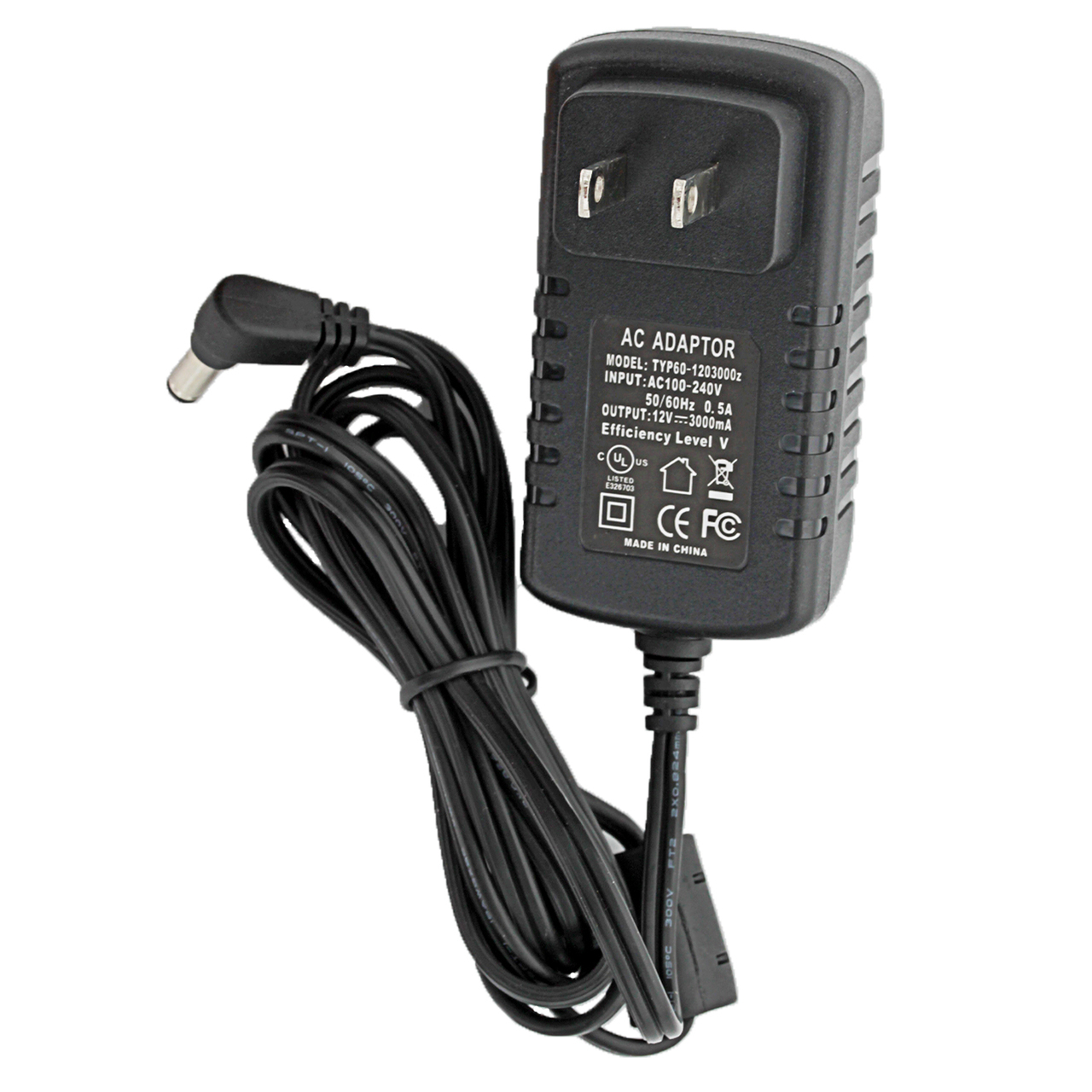 36W AC-DC Power Converter Adapter 12V 3A 5.5mm 2.1mm - Click Image to Close