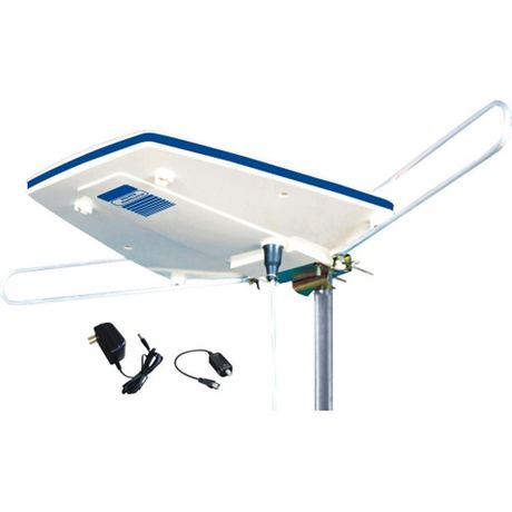 High performance TV Antenna With Built-in high Gain Pre-Amplifie - Click Image to Close