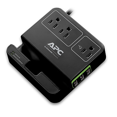 APC Essential SurgeArrest 3 in1 Charge Station, USB, Stand