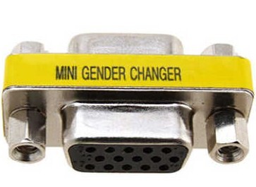 VGA(F) to VGA(F) Gender Chaner Adapter