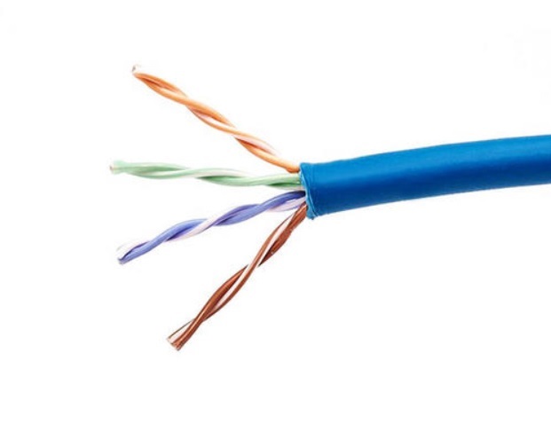 Cat5e UTP Solid Bulk Cable 24AWG In-Wall Rated (CL2) 1000ft