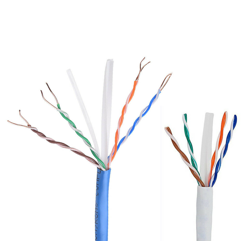 Cat6 Network Bulk Cable Ethernet Lan 23AWG 1000Ft(300m)