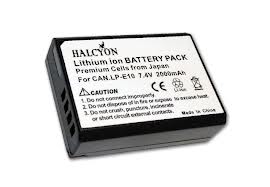 Replacement Battery for Canon LP-E10