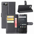 DTEK70 Flip Wallet PU Leather Case for BlackBerry DTEK 70