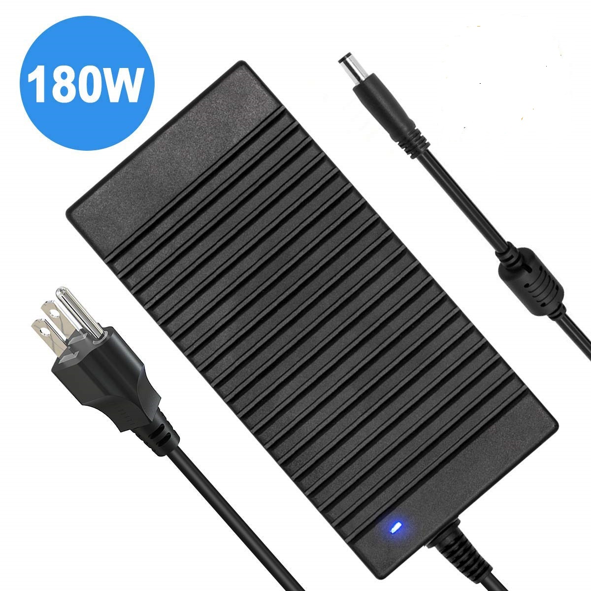 Dell Alienware Charger,180W 19.5V 9.23A Power Supply (7.4x5.0mm)