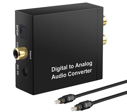 Digital (Optical Tolink&Digital Coax) to Analog R/L Converter