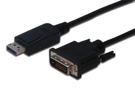 Displayport to DVI Cable 06 Feet (1.8m) Gold Plated