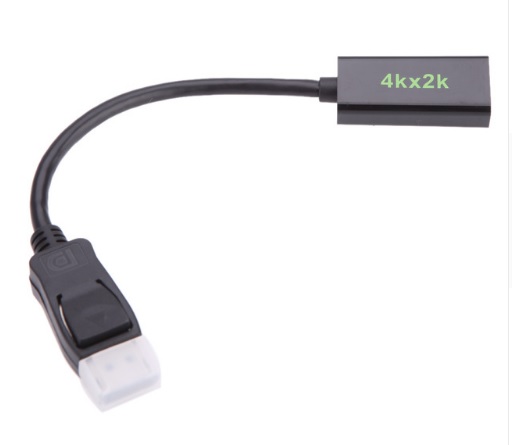 DisplayPort DP 1.2 to HDMI 2.0 Converter Adapter Cable 4K * 2K