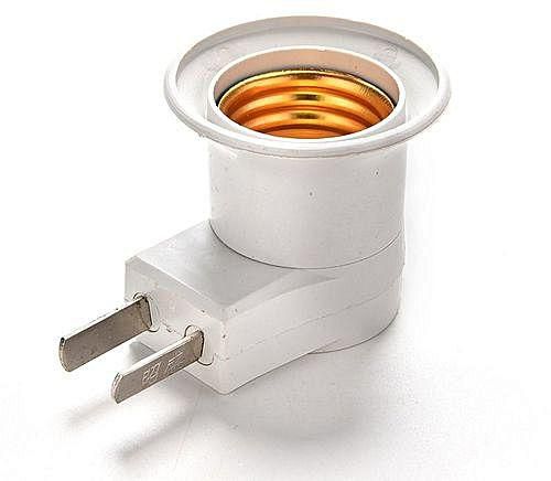 E27 Socket (F) to US Socket Plug adapter power on-off control - Click Image to Close