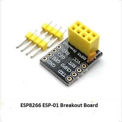 ESP-01 ESP-01S Breakout Breadboard Adaptor For ESP8266 Pin Board