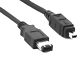 Firewire 1394 4 pin to 6 pin M/M Cable 6ft