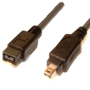 Firewire 1394B 800M 9 pin to 4 pin M/M Cable 6ft