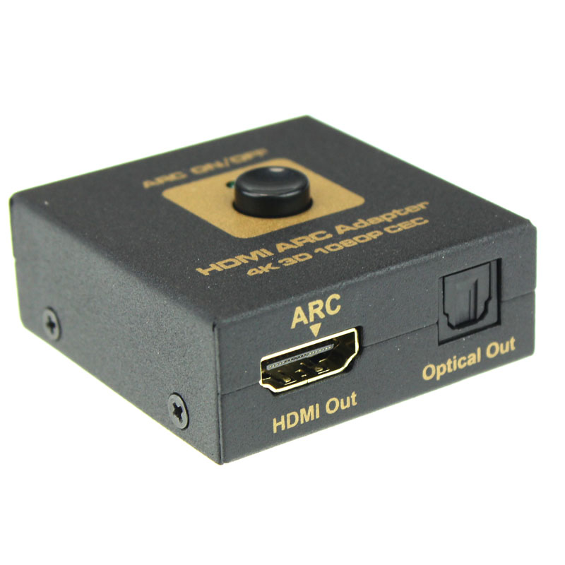 HDMI to HDMI and Optical Audio Converter Splitter With ARC