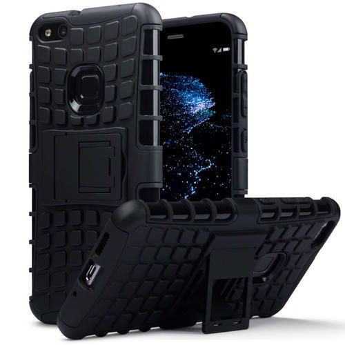 P10 Lite Rugged Armor Heavy Duty Rugged Stand Case