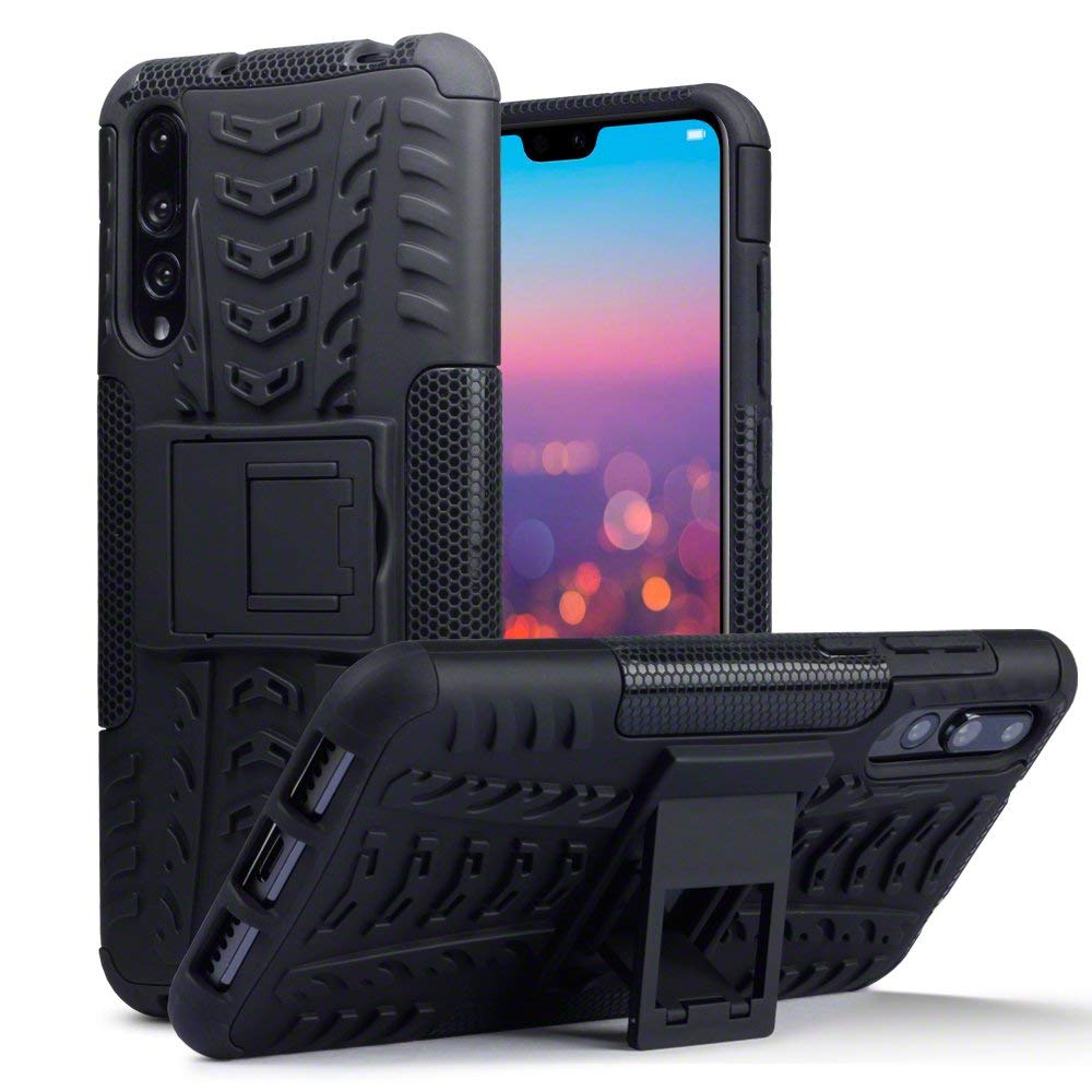 Hybrid Shockproof Heavy Duty Rugged Case For Huawei P20 Pro - Click Image to Close