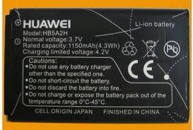 Huawei OEM HB5A2H Battery 1150mAh for Huawei U8100