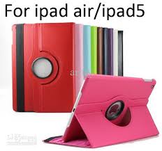 Case Magnetic Leather Case 360 Rotating for ipad 5 IPad Air