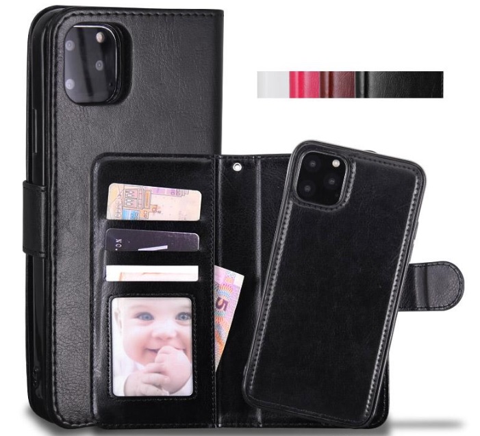 Leather Wallet Flip Cover Case For Apple IPhone 11 6.1 inch