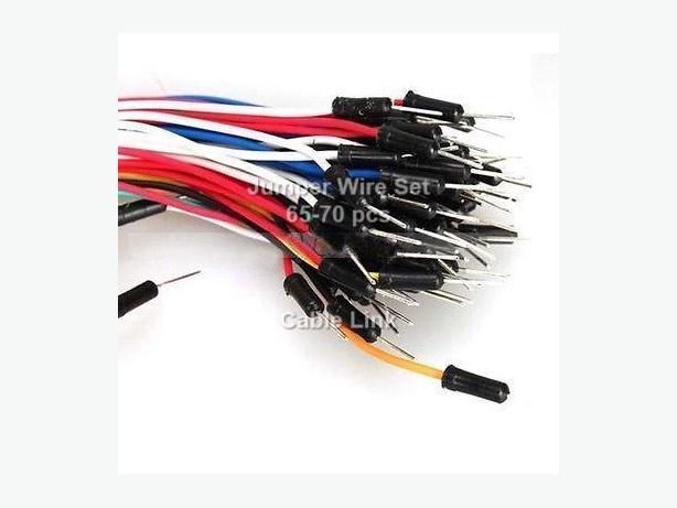 Breadboard Jumper Cable Wire 65 to 70 PCS/set Mixed Color