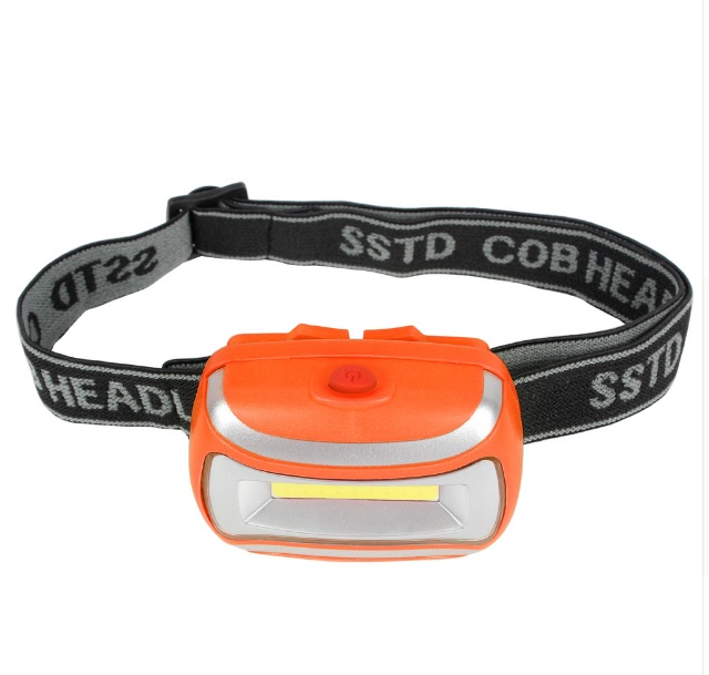 3W Compact Waterproof Head Strap LED Flashlight Headlight 3 Mode