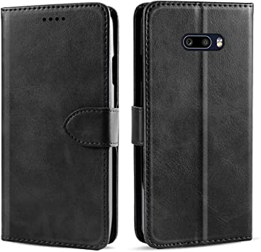 Flip Wallet Stand Folio Leather Protective Case LG G8X ThinQ