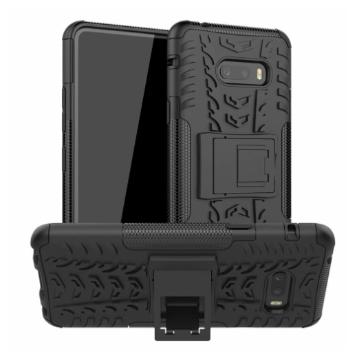 Heavy Duty Rugged Armor Hybird Hard Stand Case Holder for LG G8X