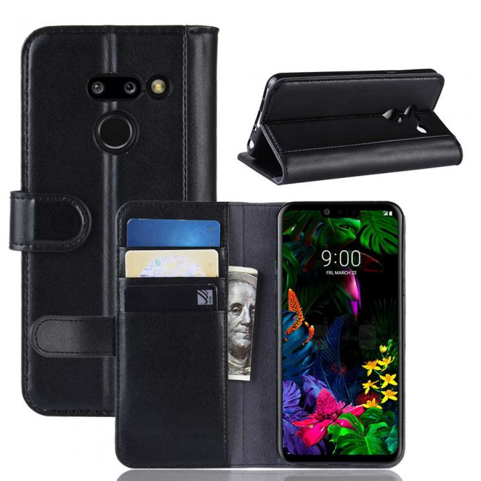 Flip Leather Wallet W/Pouch Case Stand Cover For LG G8 ThinQ
