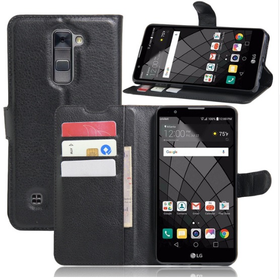 Stylus 2 Plus Flip Leather Wallet Case For LG Stylus 2 Plus