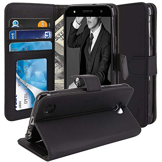 X power 2 Wallet Card Holder Stand Case For LG X Power 2