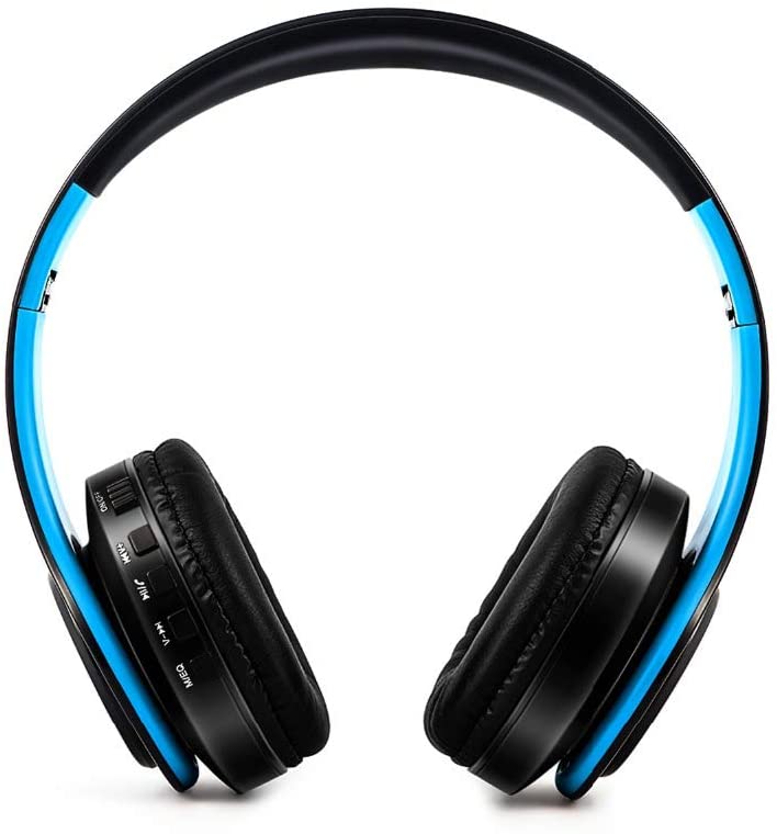 Wireless Bluetooth V4.0 Foldable Headset Headphone with Mic FM