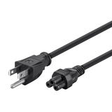 18AWG Grounded Laptop Power Cord Cable 03ft
