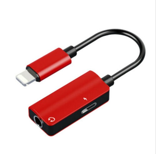 2 In 1 Lightning to 3.5mm Audio and Charging Adapter