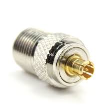 MCX Male to F Tyoe (F) Adapter Gold Plated