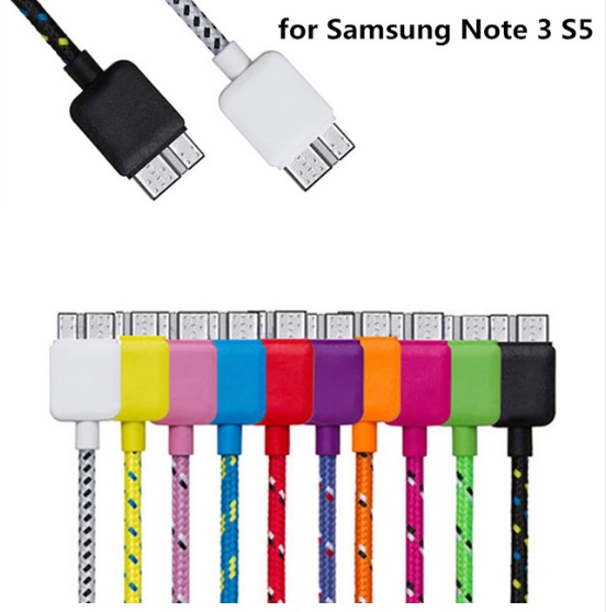 Fabric Braided USB 3.0 Cable 3FT