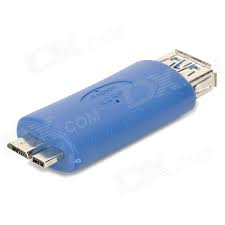 USB 3.0 (M) to USB Type A (F) OTG Adapter