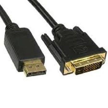 Displayport to DVI Cable 10 Feet Gold Plated