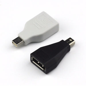 Mini DisplayPort DP(M) to Displayport(DP)(F) Adapter