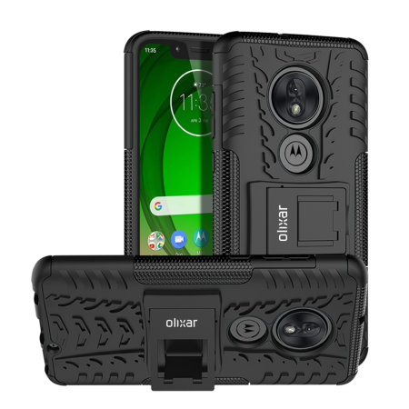 Heavy Duty Rugged Kickstand Case Motorola Moto G7 Play