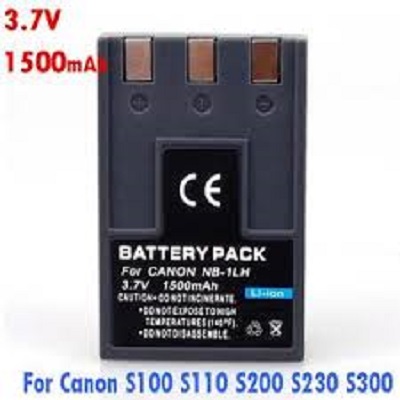 Replacement Battery for Canon NB-1L NB1L 1000mAh