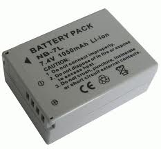 Replacement Battery for Canon NB-7L Powershot G10 G11 G12