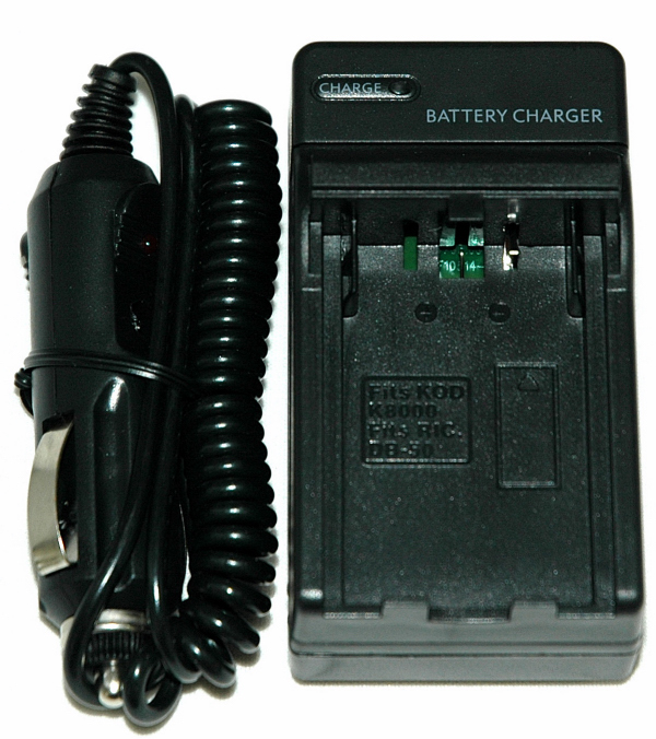 Charger for Nikon EN-EL8 Battery 2in1 Wall & Car