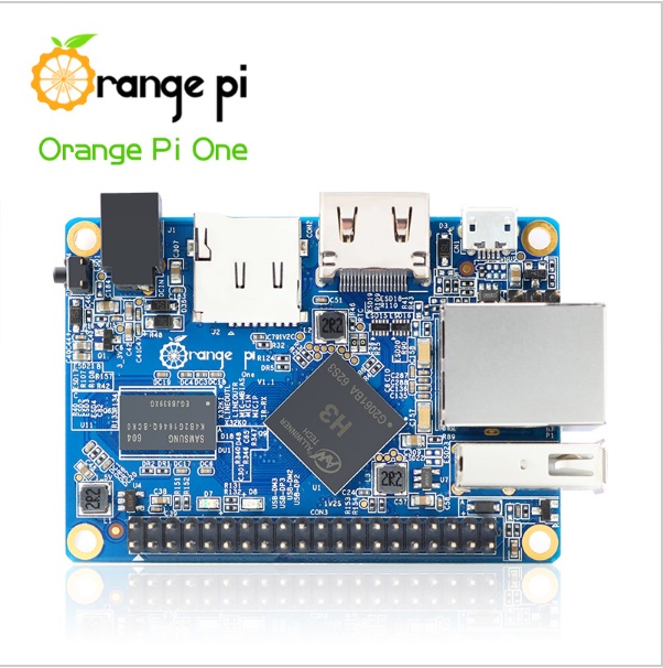Orange Pi One Mini Computer Board Only (HDMI, Onboard Storage)