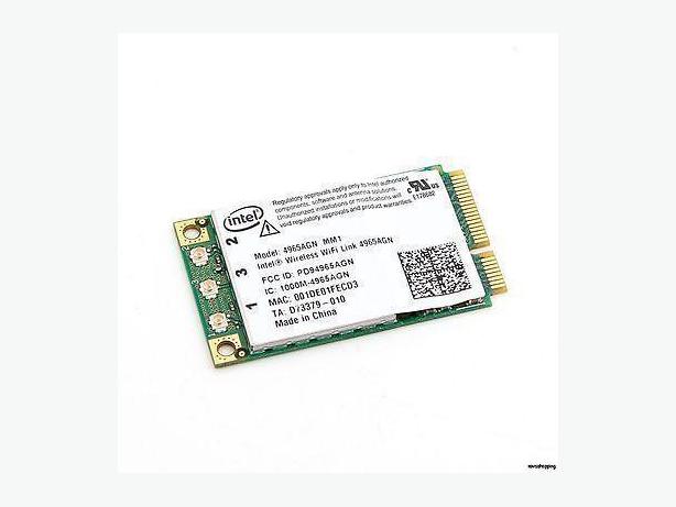 PCI-E 300M Dual Band 2.4G/5G Intel 4965AGN Card 802.11A/B/G/N - Click Image to Close