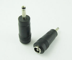 DC Power Tip Converter 5.5mmx2.1mm(M) to 5.5mmx2.5mm(F)