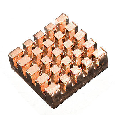 Heatsink Self-adhesive Bare Copper Cooling Kit for Raspberry Pi